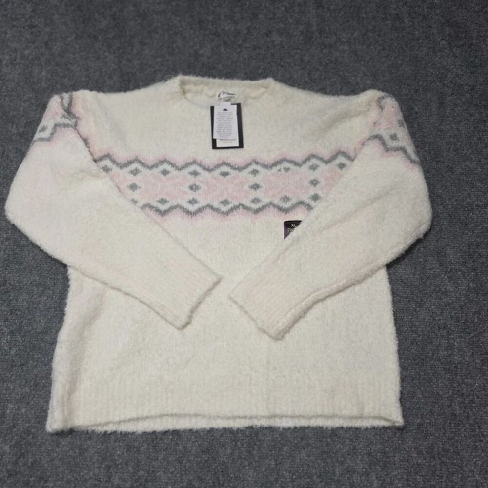 XL 14 Girls Fuzzy knit sweater